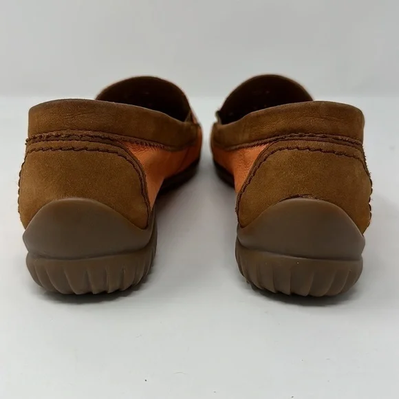 Gabor Orange Slip On Loafers Size UK 4.5 = US 7 - Picture 5 of 10